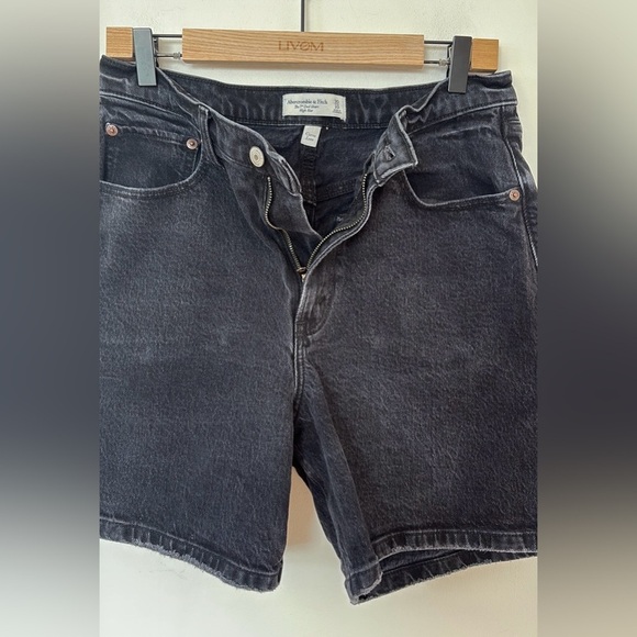 Abercrombie & Fitch High Rise Dad Short , sz 30/10 - Picture 11 of 11